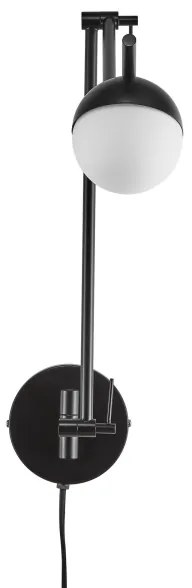 Nordlux - Nástenná lampa CONTINA 1xG9/5W/230V čierna