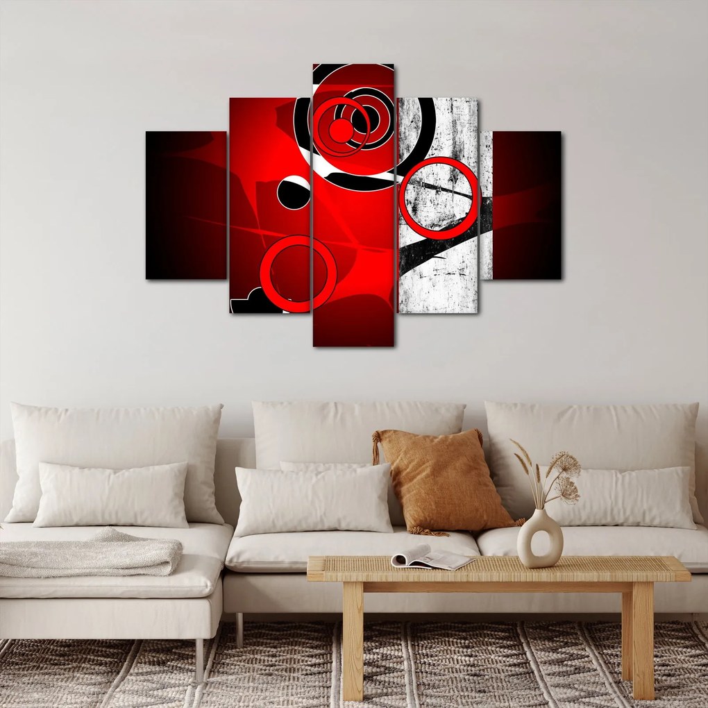 Obraz abstrakcie (150x105 cm)