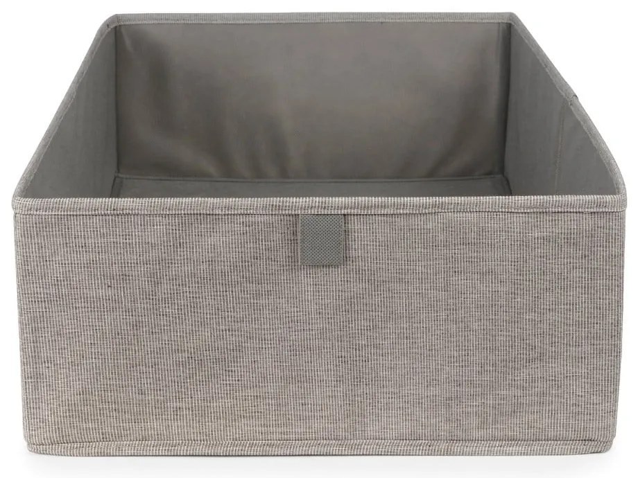 Sivý úložný box Compactor Oxford, 56 x 36 cm