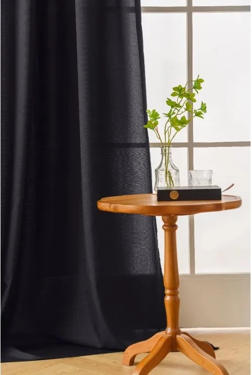 Záves OXFORD LIGHT 140x250 cm, tmavosivý Zavesenie: Riasiaca páska