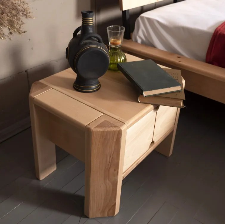 Nočný stolík LOFT 03 z masívu