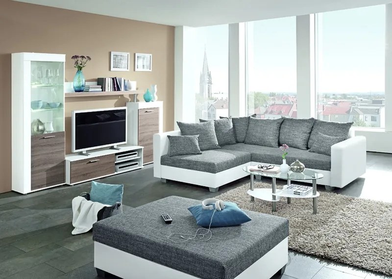 Konferenčný stolík Panty, biely