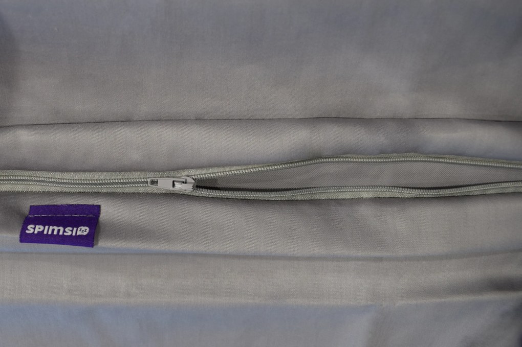 Obliečka na vankúš SPIMSI Gray Pillow Cover - 70 x 90 cm