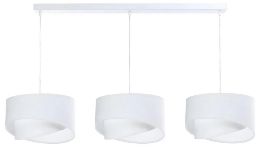 Luster na lanku GALAXY 3xE27/60W/230V biela