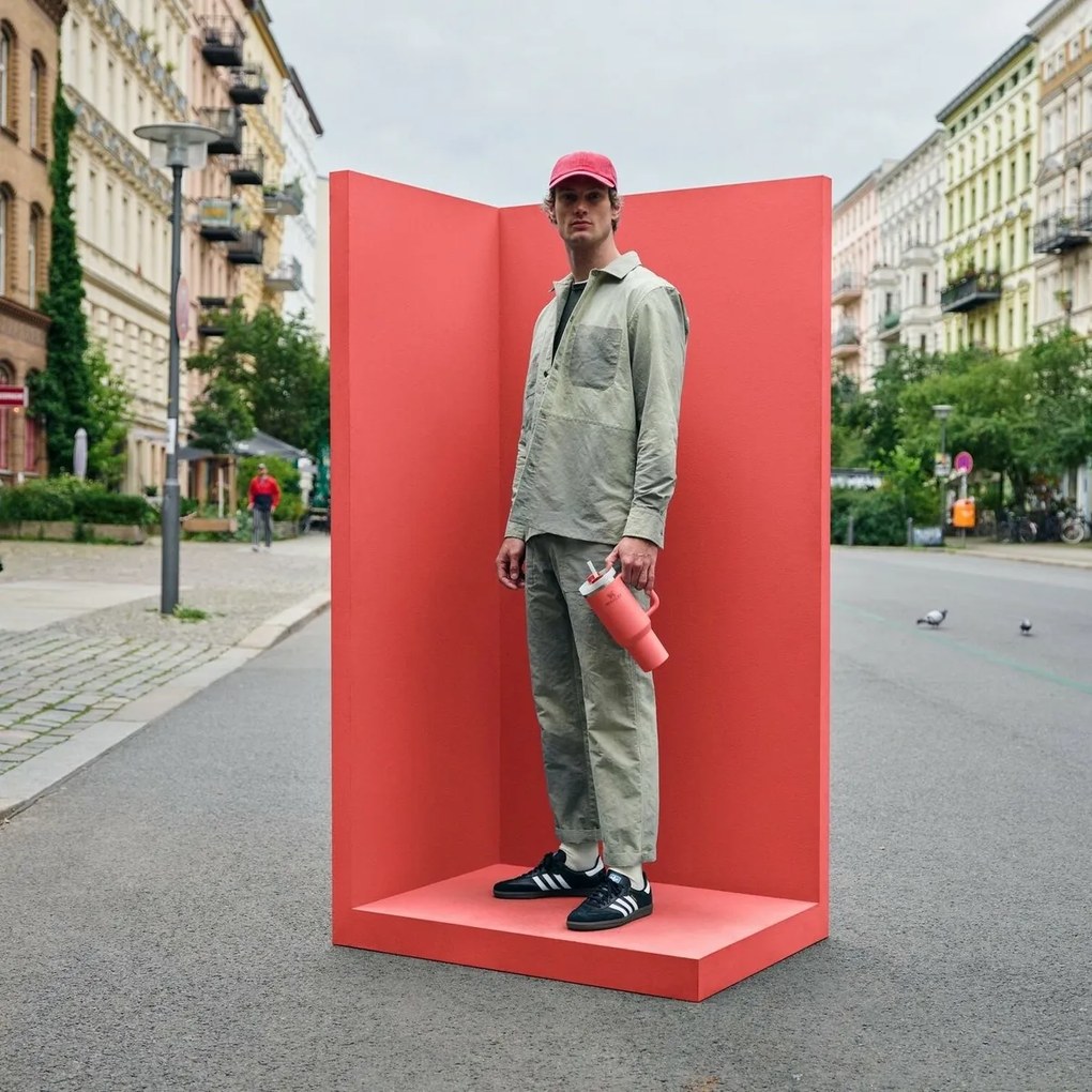 Stanley Quencher H2.O FlowState pohár 1180 ml HotCoral