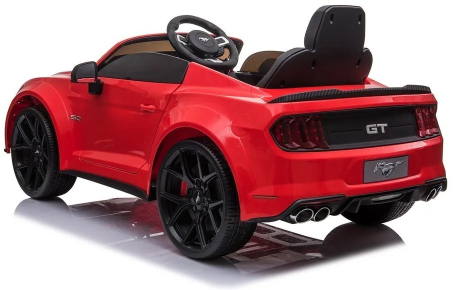 LEAN CARS ELEKTRICKÉ AUTÍČKO - Ford Mustang GT SX2038 - červené - 2x200W MOTOR - 2x12V7Ah BATÉRIA -2023