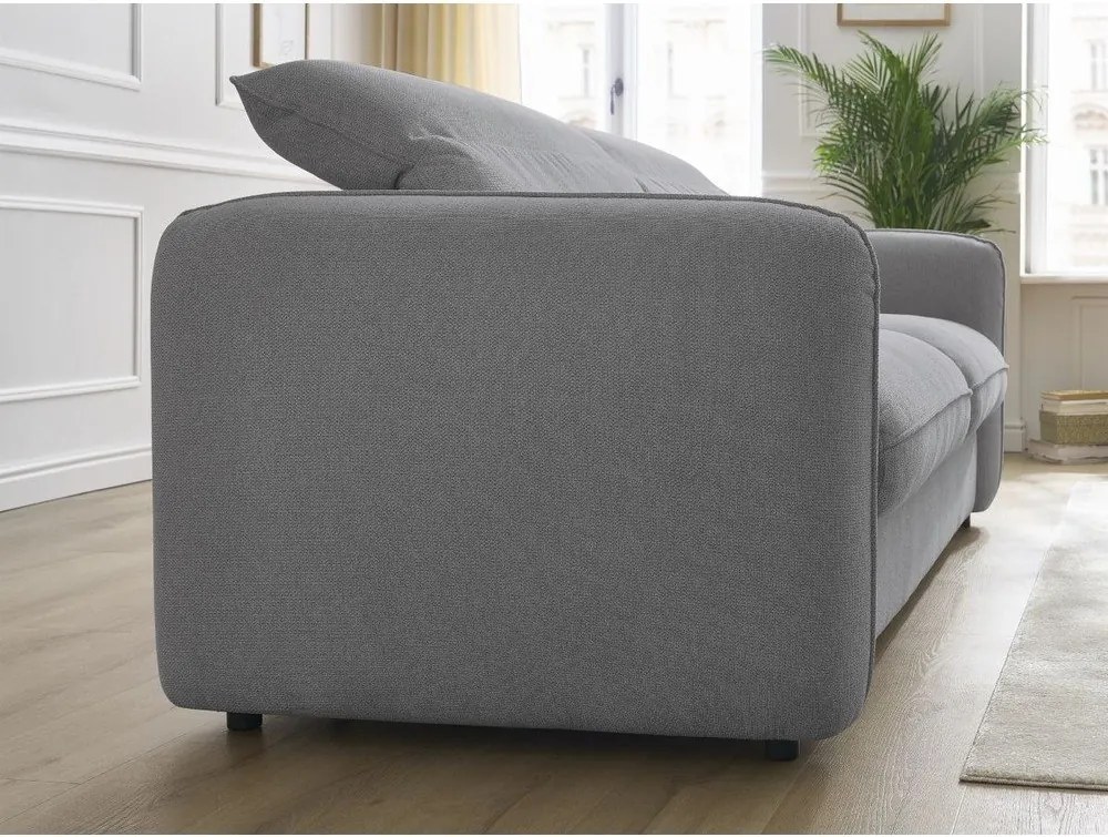 Tmavomodrá pohovka 216 cm Achille – Bobochic Paris