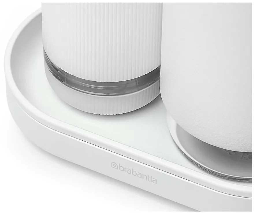 Biely plastový stojan na umývacie prostriedky SinkStyle – Brabantia