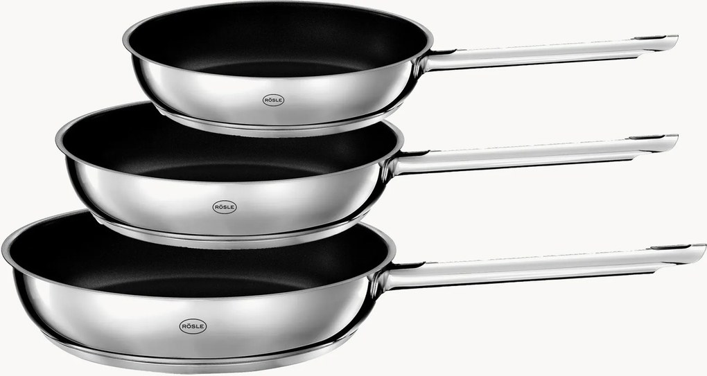 Panvice's nepriľnavým povrchom Elegance, 3 ks