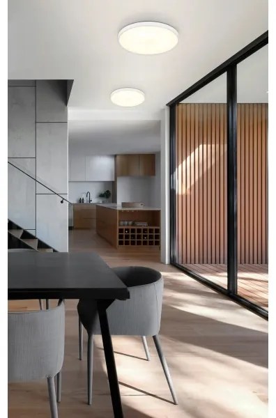 Globo 41566-15W - LED stropné svietidlo NIELSEN LED/15W/230V 4000K pr. 23 cm biela