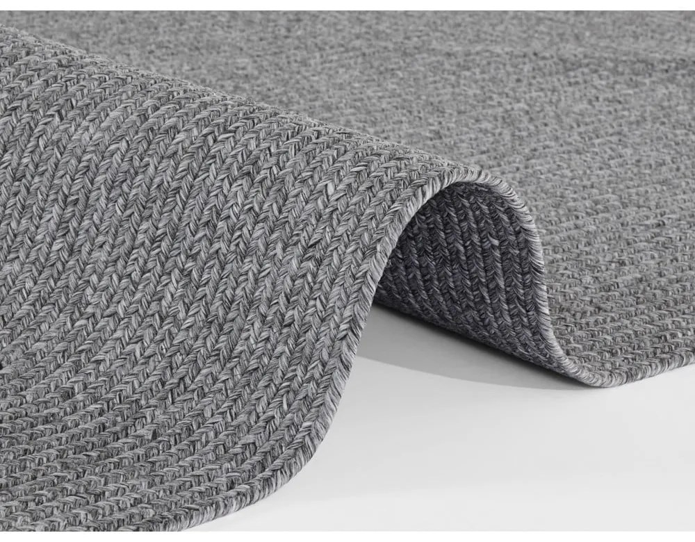 Sivý vonkajší koberec behúň 200x80 cm - NORTHRUGS