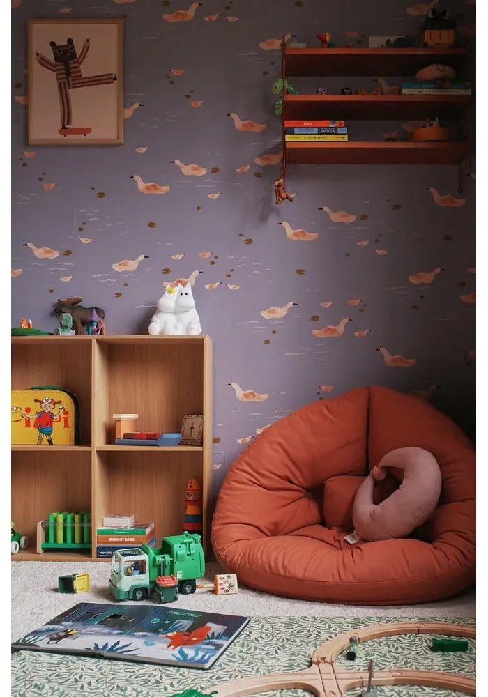 Rozkladacie detské kresielko tmavosivej farby Karup Design Mini Nido Dark Grey