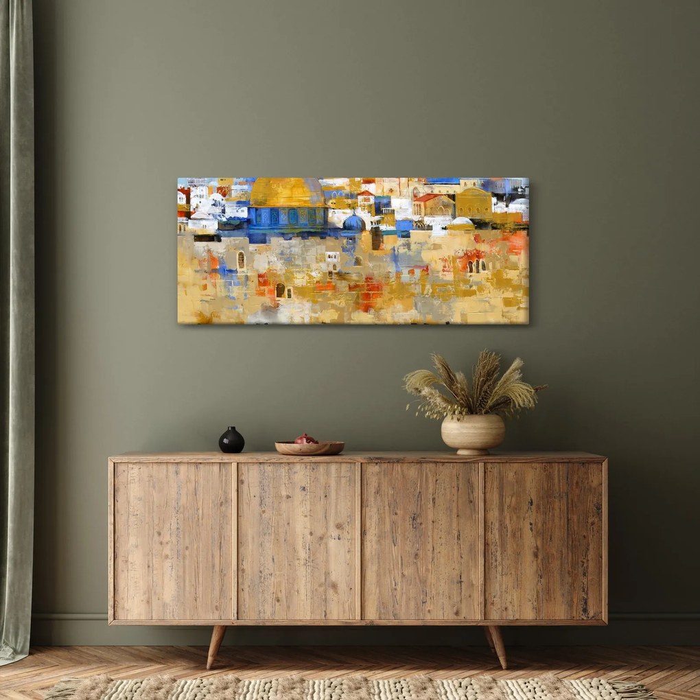 Obraz - Múr nárekov, Jeruzalem, Izrael (120x50 cm)