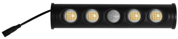 LED solárne nástenné svietidlo so senzorom LED/8W/3,7V IP65 6000K 4000 mAh