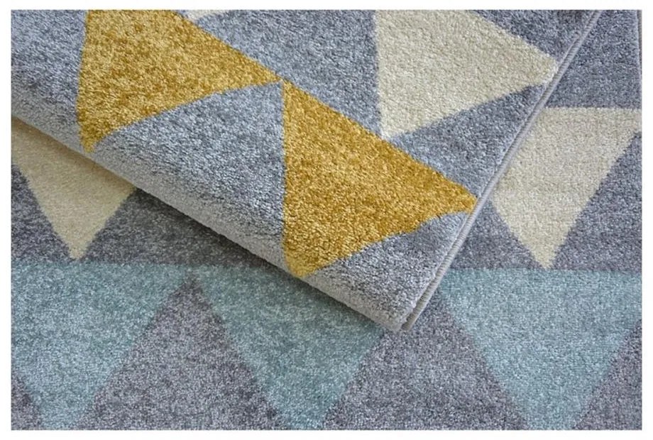Kusový koberec Nordic sivý 240x330cm