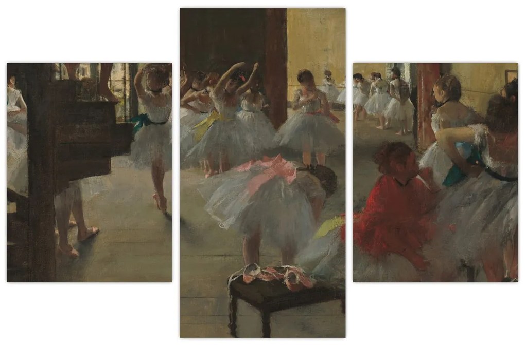 Obraz - Edgar Degas, The Dance Class, reprodukcia (90x60 cm)