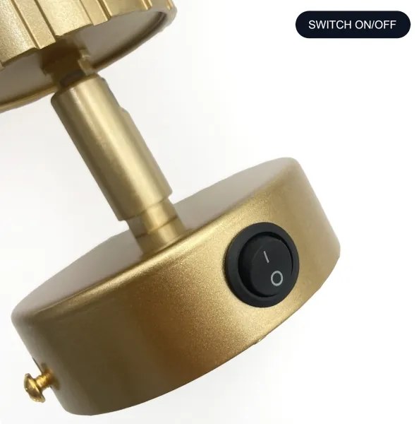 Brilagi - Nástenné bodové svietidlo CRISPINA 1xGU10/10W/230V zlaté