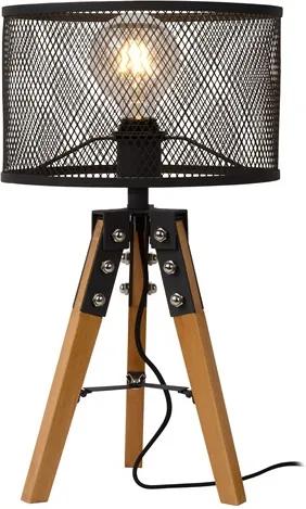 Lucide 20508/81/30 Dizajnové stolné svietidlo ALDGATE Table Lamp E27 čierne