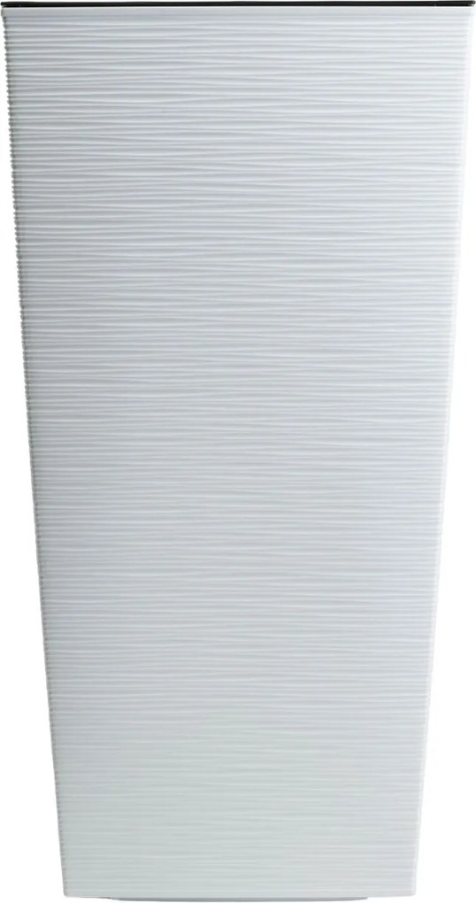 PLASTOVÝ KVETINÁČ PORTO RIFLO 75X39,5X39,5 CM BIELA