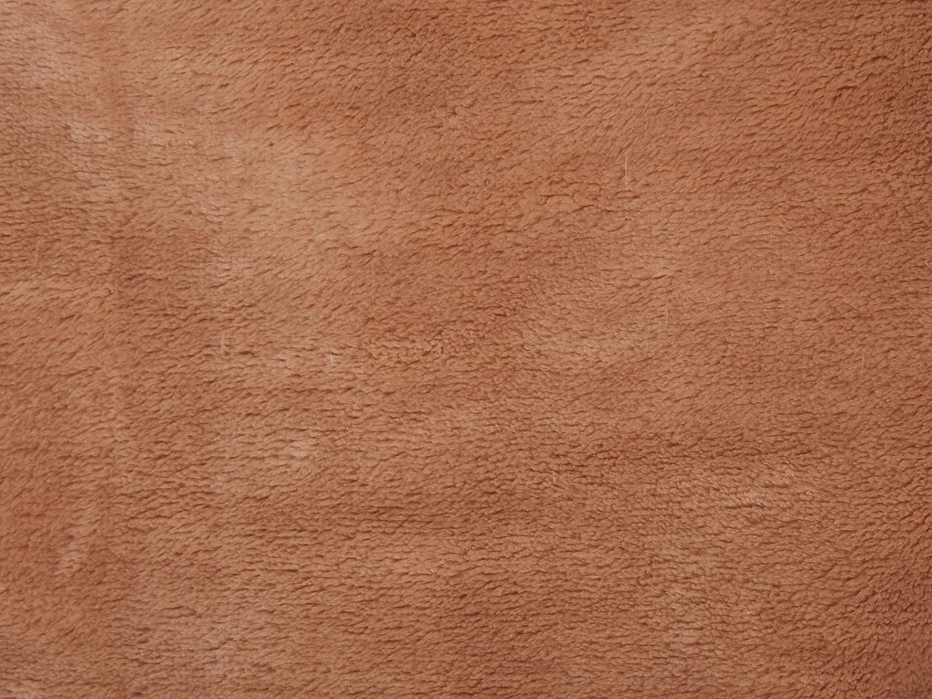 Deka 200 x 220 cm hnedá TERKE Beliani