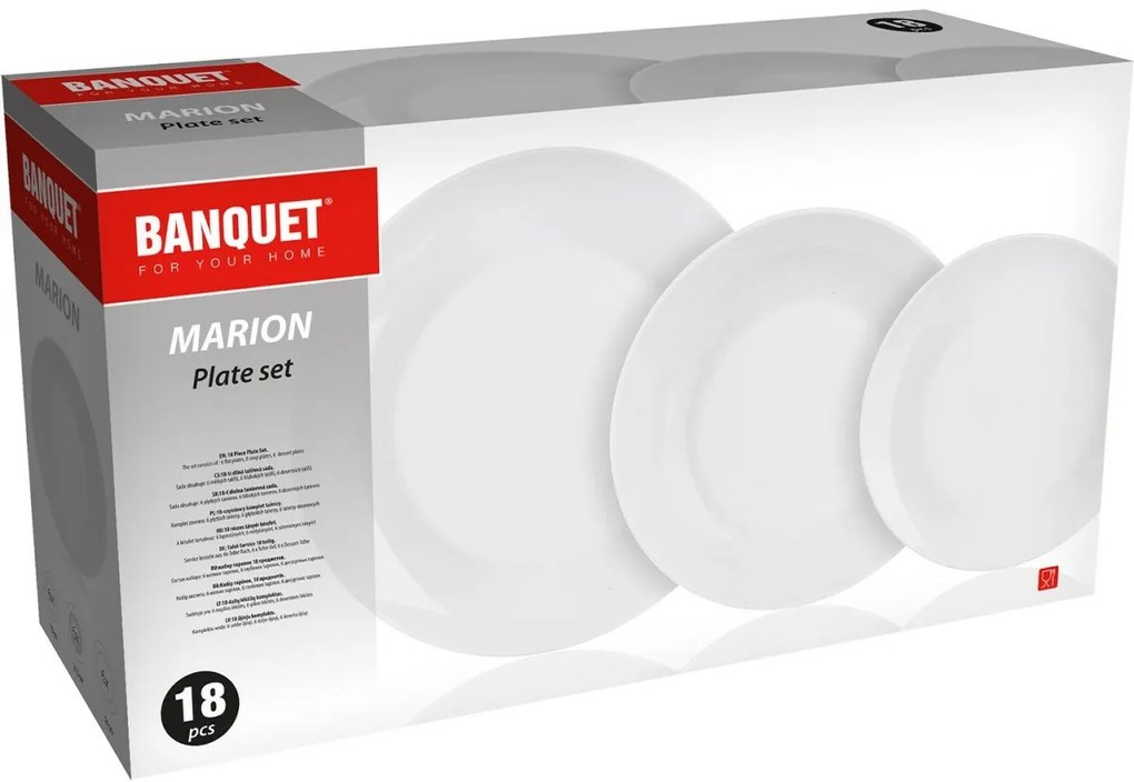 Banquet 18-dielna sada tanierov MARION