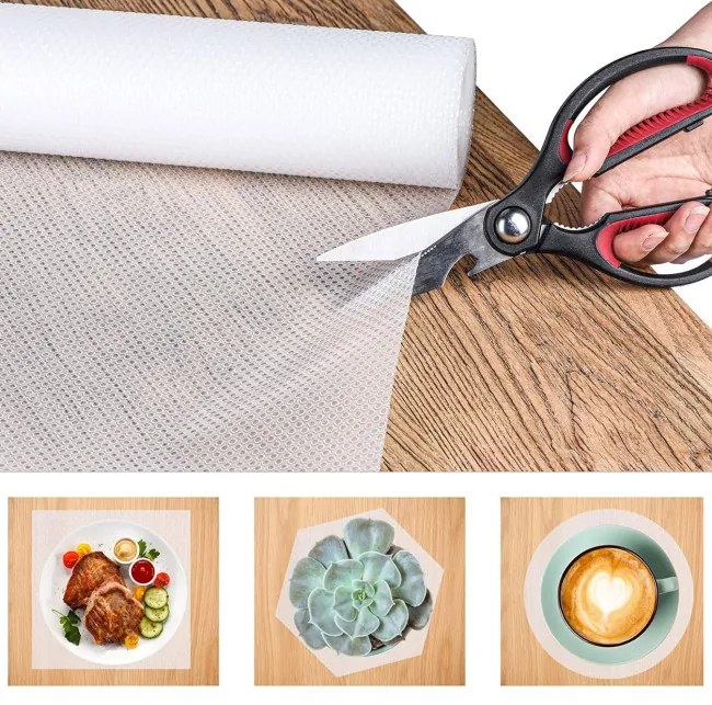 Protišmyková podložka BARGO biela 48x300 cm