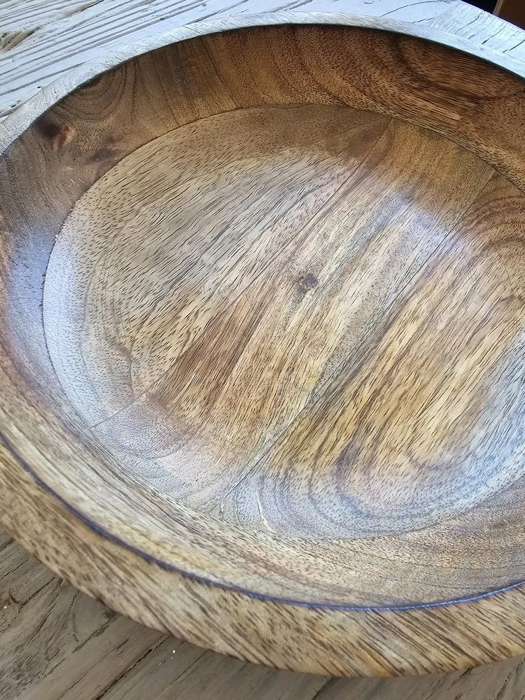 Velká miska z mangového dřeva Mangue - Ø 25*5cm
