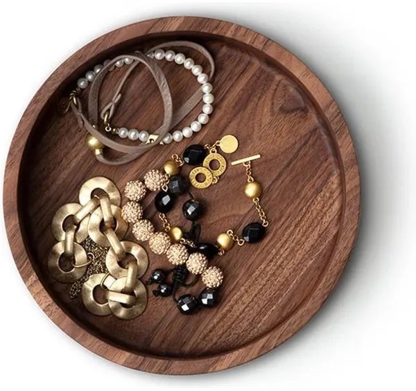 Continenta C4271 - Drevená dóza 19x6 cm orech