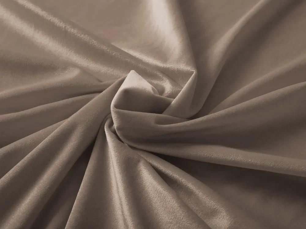 Biante Zamatová obliečka na vankúš Velvet Prémium SVP-005 Svetlo hnedá 60 x 60 cm