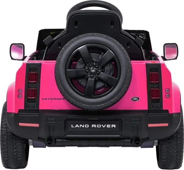 Elektrické autíčko Land Rover Defender ružové