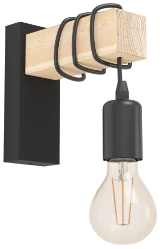 Eglo 43514 - Nástenné svietidlo TOWNSHEND 1xE27/10W/230V