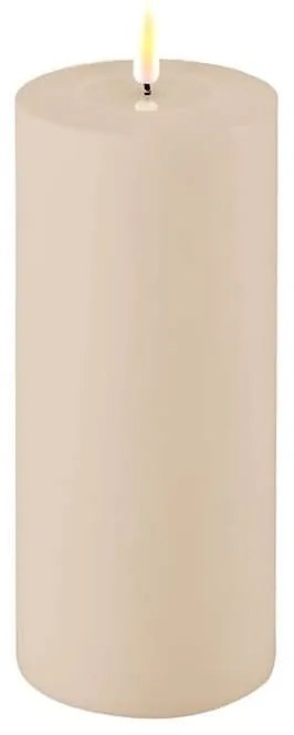 DeluxeHomeart Vonkajšia LED sviečka Light Grey 20 cm