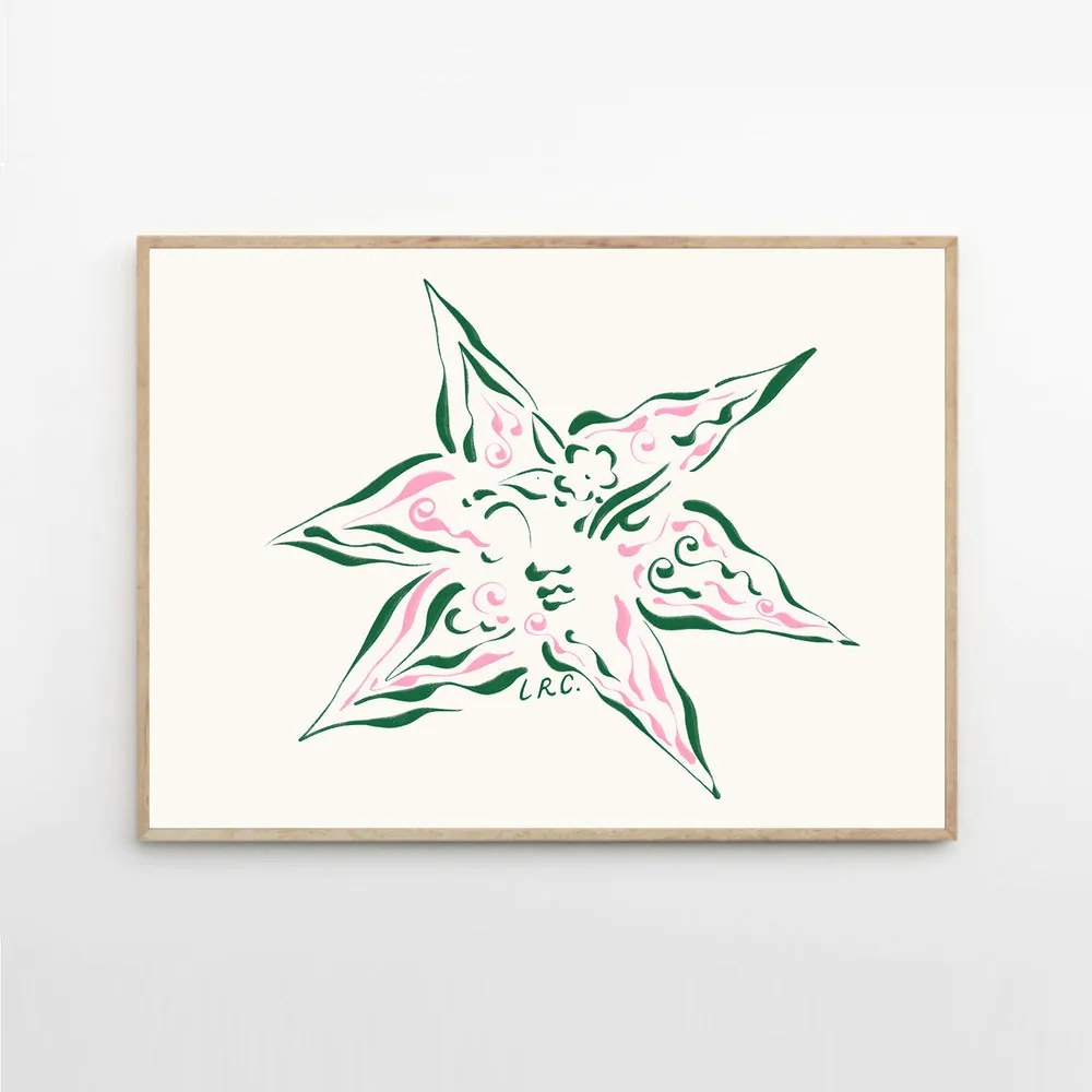Moikka Plagát Eternal Star by Lucrecia Rey Caro 50x70