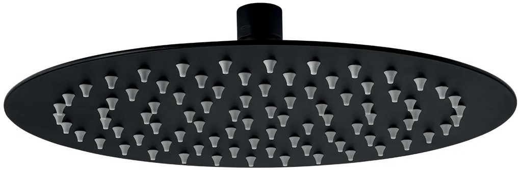 Novaservis Novaservis, hlavová dažďová hlavica 250 mm, čierna matná, RUP/250-5