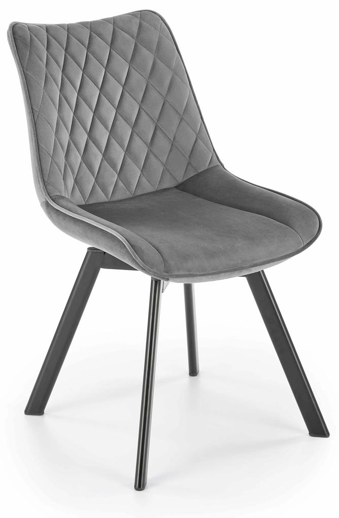 Jedálenská stolička Kitka (čierna + sivá). Vlastná spoľahlivá doprava až k Vám domov. 1049370