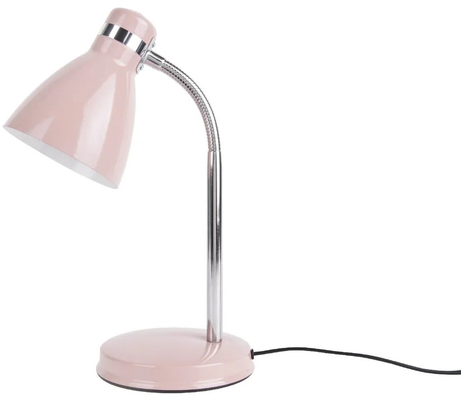 Ružová stolová lampa Leitmotiv Study
