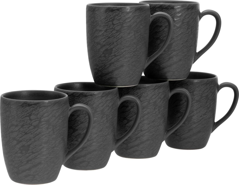 XXXLutz SADA HRNČEKOV NA KÁVU Rondo Schiefer  6-dielne Creatable - Hrnčeky & šálky - 007768136501