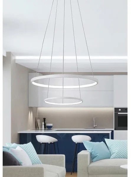 LED Luster na lanku LUNE LED/40W/230V