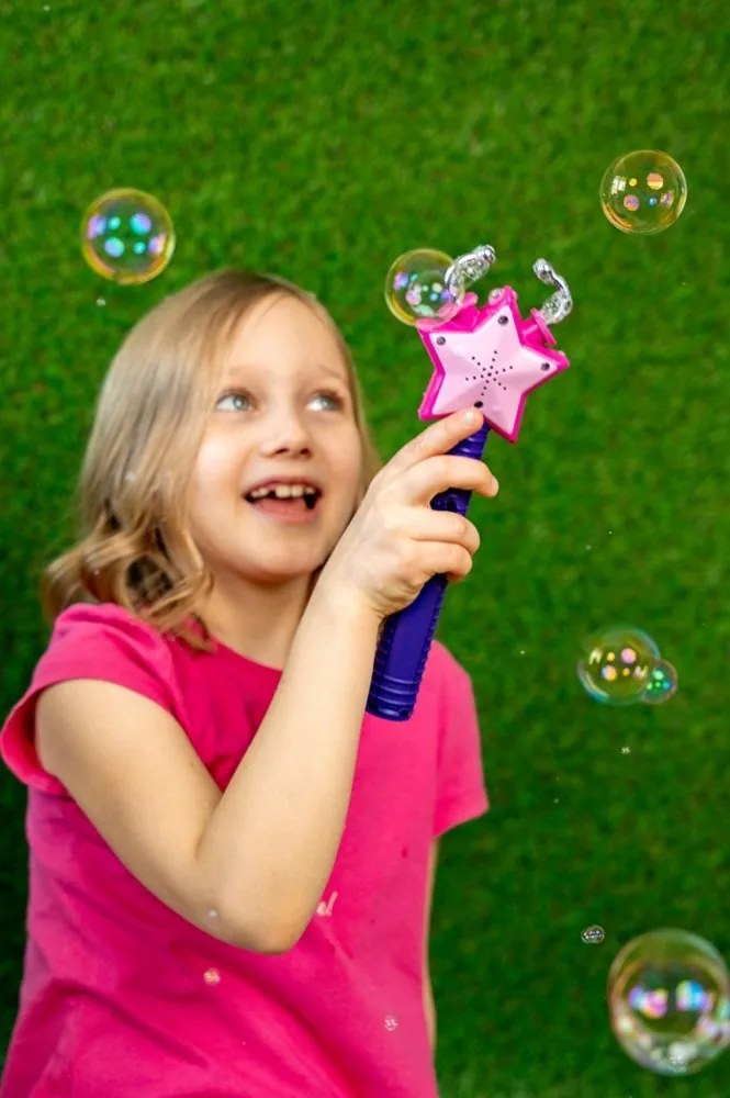 Fru Blu Mydlové bubliny – Lapač bublín HVIEZDA + 400 ml náplň