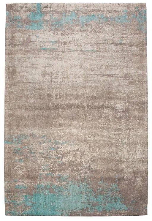 Dizajnový koberec Rowan 240x160 sivobéžový modrý