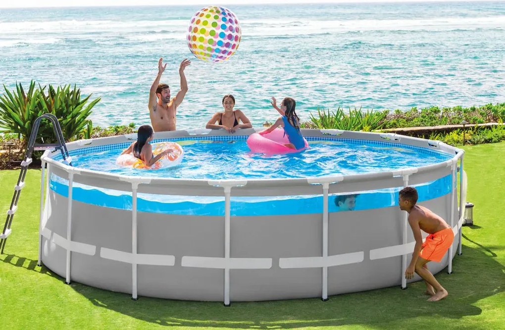 Intex | Bazén Florida CLEARVIEW 4,88x1,22 m s kartušovou filtráciou | 10340259