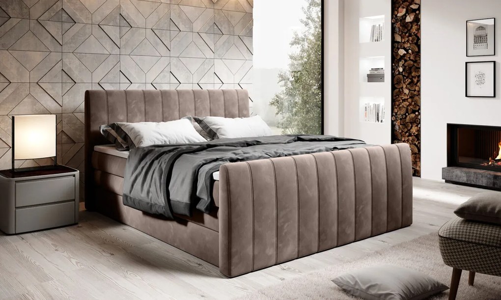 Boxspring posteľ LAPIA