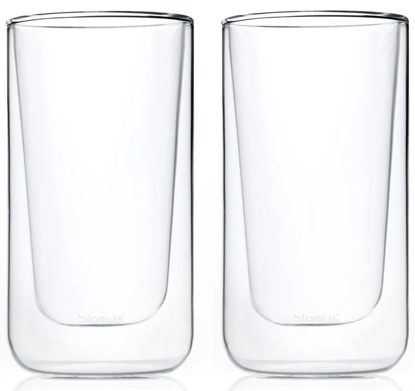Dvojstenné poháre v súprave 2 ks 320 ml Nero – Blomus