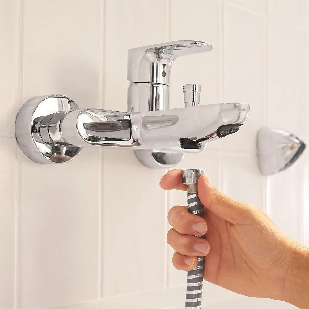 HANSGROHE Rebris S páková vaňová batéria nástenná, chróm, 72440000