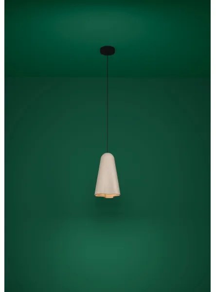Eglo 390363 - Luster na lanku TOLLERIC 1xE27/40W/230V béžová