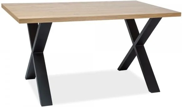 Jedálenský stôl Xaviero doska z dubového dreva