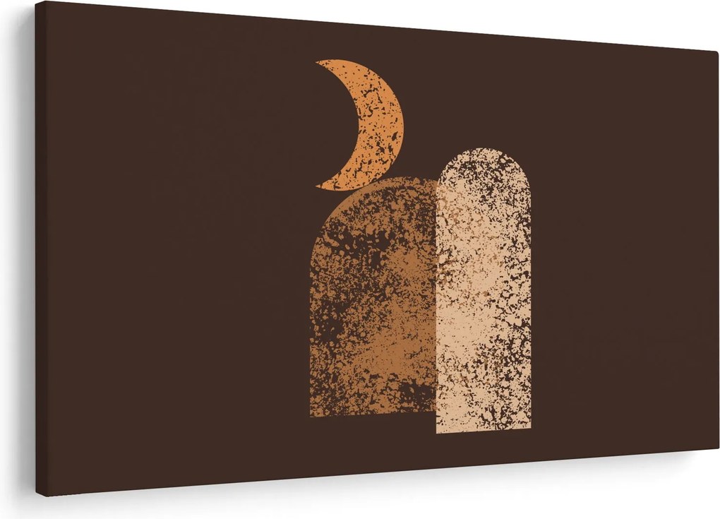 Obraz - Oranžové oblúky N⁰2 (90x60 cm)