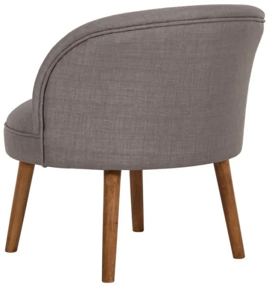 Detské kreslo KUNI sivé