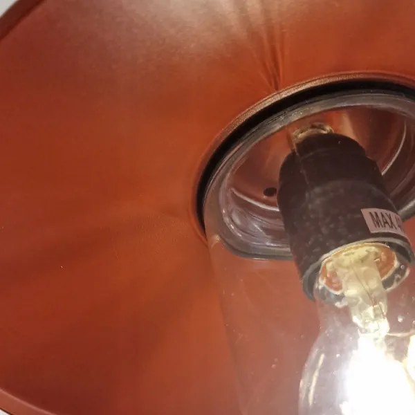 Elstead KLAMPENBORG-OXR- Vonkajšie svietidlo KLAMPENBORG 1xE27/60W/230V IP44 červené