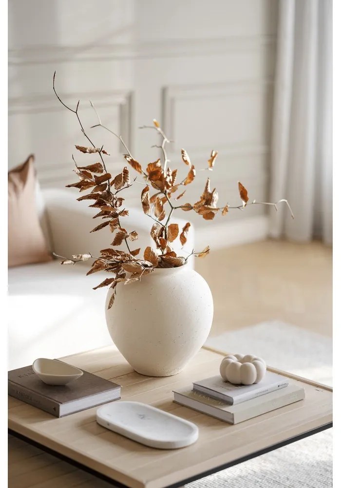 Konferenčný stolík s doskou z dubového dreva v prírodnej farbe ø 80 cm Deerfield – Rowico